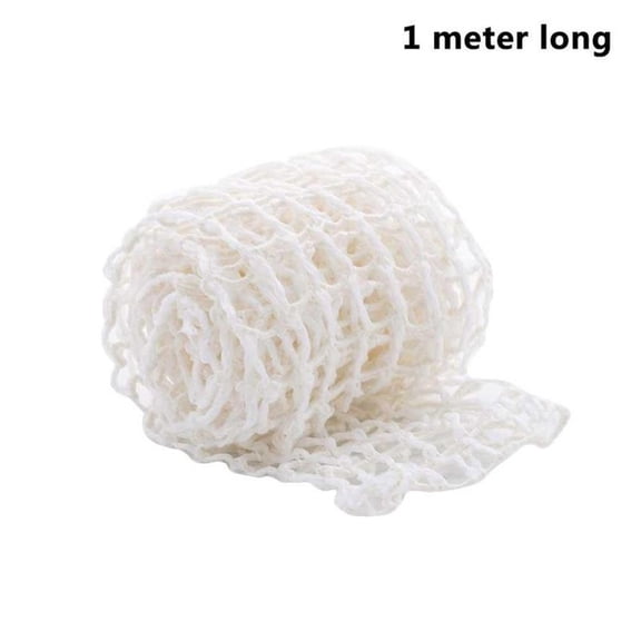 Aoqianlan 1/3Meters Cotton Meat Net Ham Sausage Net Butcher\'s String Sausage Roll Hot Dog Sausage Casing Packaging Tools Meat Cooking Tool