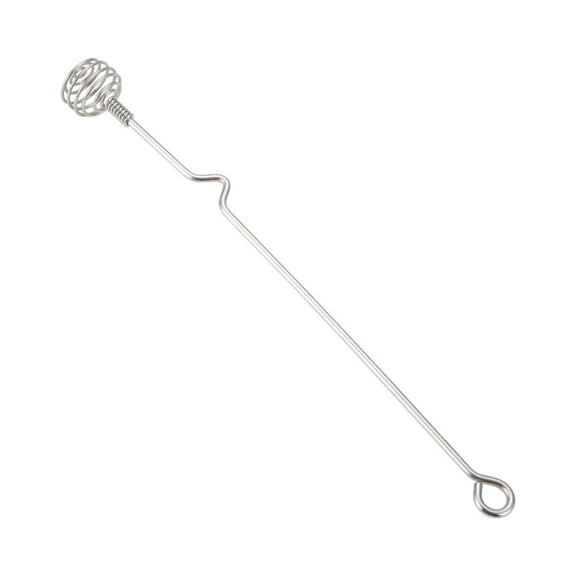 Aoqianlan 304 Stainless Steel Spiral Design Mixing Whisk Spoon for Tea Home Daily Use