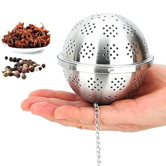 Aoqianlan 304 Stainless Steel for Multi-Function Infuser Ball for Tea, Soup & Spice Brewing