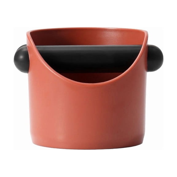 Aoqianlan ABS Coffee Grounds Bin FOR MINI Knock Box for Semi Automatic for Espresso Machine red