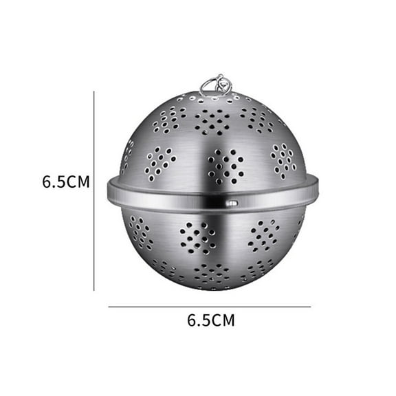 Aoqianlan Ball Strainer Seasoning Balls With Chain 1pcs 304 Stainless Steel Infuser Strainer No Rust Spice Ball Tea Filter S