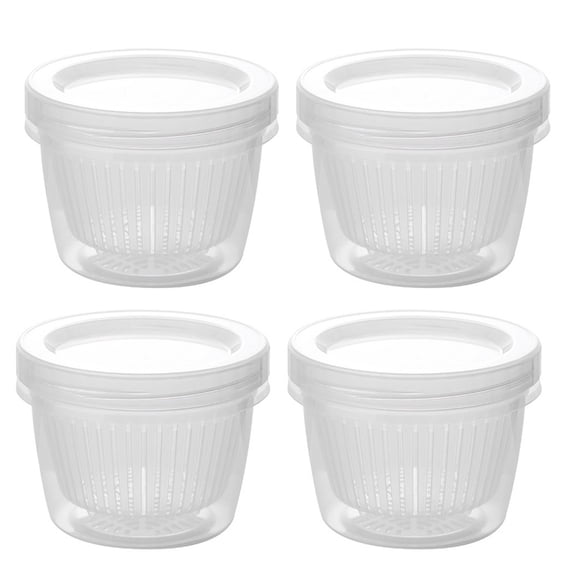 Aoqianlan Drain Box Refrigerator Storage Box Drain Basket Colander Kitchen Storage