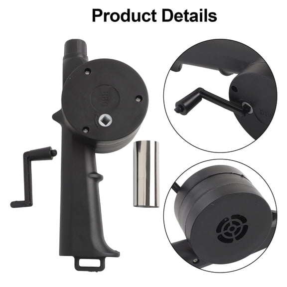 Aoqianlan Manual Bellows for Barbecue 25*10*5cm Small sized Combustion assisting Tool