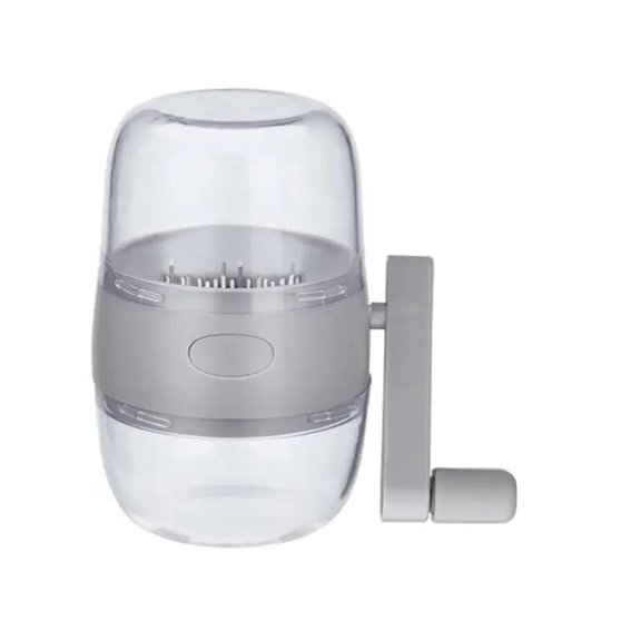 Aoqianlan Portable Manual Nut Chopper & Garlic Press: Versatile Kitchen Tool for Easy