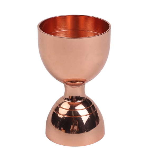 Aoqianlan Premium 304 Stainless Steel Cocktail Jigger: 1oz,2oz Accurate Measurements Roses of gold