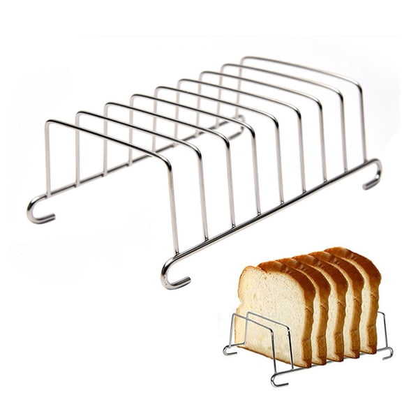 Aoqianlan Toast Holder Portable Stainless Steel Bread Cooling Racks Air Fryer Tools Home Kitchen Holder Baking Pastry Tools