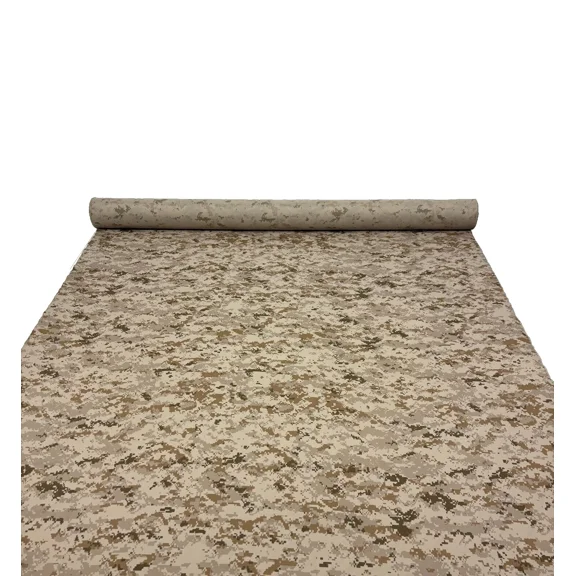 Aor1 Desert Nylon Taslan Digital 3Oz Fr Camo Military Light Fabric By Yard 58"W