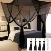 Aoresac Black Bed Canopy Net