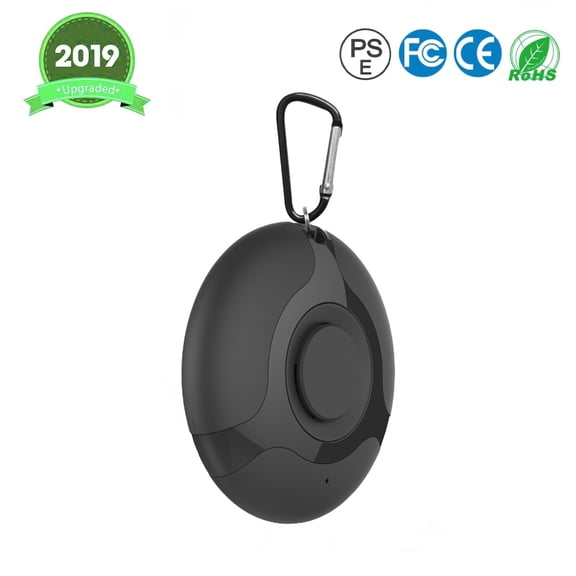 Aoresac Ultrasonic Pest Repeller, Indoor & Outdoor, USB Rechargeable, for Snakes & Rodents, Black