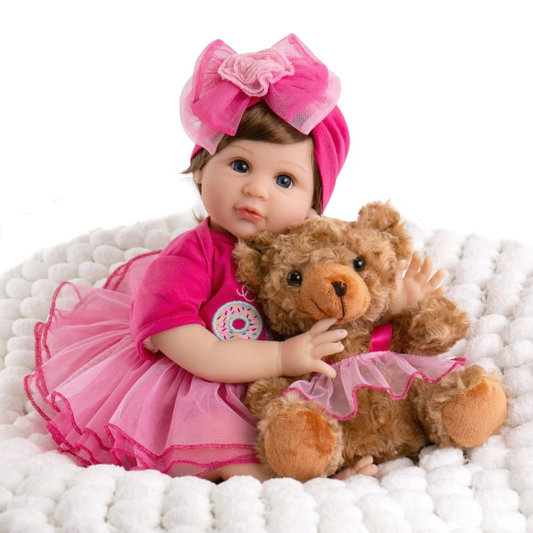 Aori Reborn Baby Dolls 22 inch Lifelike Newborn Baby Girl Doll for Kids 3 Walmart