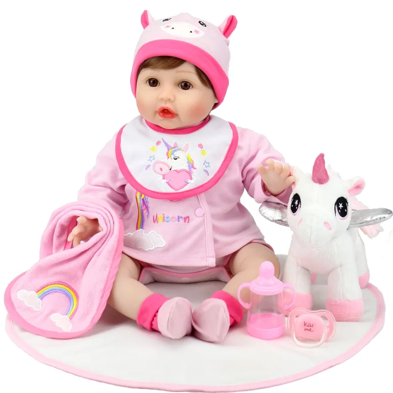 Reborn unicorn doll top