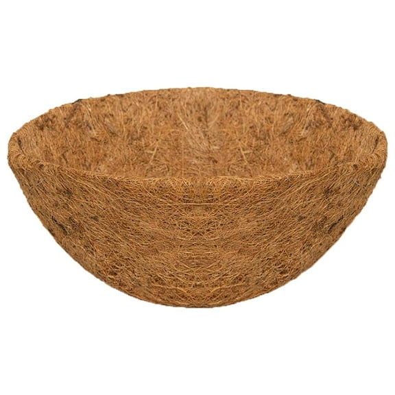 Aorijia 16 Inch Hanging Basket Coco Liners Replacement, Hanging Baskets for Plants Outdoor Natural Round Coconut Coco Fiber Planter Basket Liners for Hanging Basket Flowers/Vegetables Clearance
