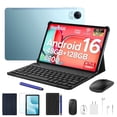 thumbnail image 1 of Aorlym P10 Pro Android 16 Tablet, 10 inch Tablets with Gemini AI, 120Hz, 48GB RAM+128GB ROM/2TB, Octa-Core T7250, 8800mAh, 13MP+5MP, 3.5mm Jack, Face ID, GPS, 5G WiFi, OTG, Keyboard pen, 1 of 11