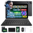 thumbnail image 1 of Aorlym P11 Pro 11 inch Tablet with Android 16 & Gemini AI, 48GB RAM+128GB ROM/2TB, T7250 Octa-Core, 8800mAh/18W, 120Hz, 5MP+13MP, GPS, FM, Face ID,OTG,5G WiFi, Tablets with Keyboard Stylus, 1 of 10