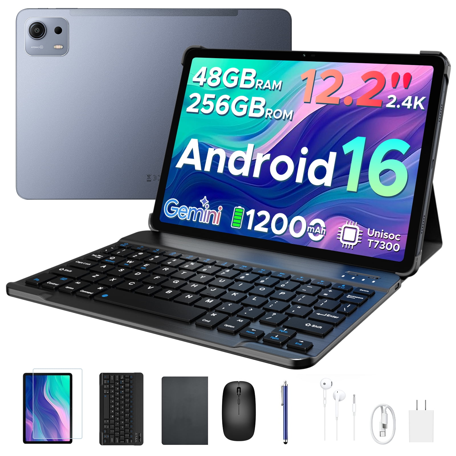 Customer reviews for Aorlym P12 Plus 5G Tablet Android 16, 12.2