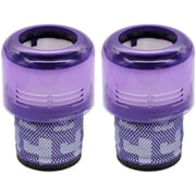 Aorsher 2 Pack Filters Replacement Parts Compatible with Dyson Vacuum V11 Torque Drive V11 Animal V11 Complete V11 Extra V15 Detect V15s Detect Submarine Vacuum