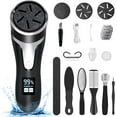 thumbnail image 1 of Aorsher 2-Speed Electric Foot Callus Remover with LCD Display, Dual Motors Rechargeable Calloused Feet Remover Tool Kit for Efficient Exfoliation of Dead Skin on Feet, IPX7 Waterproof, 1 of 8