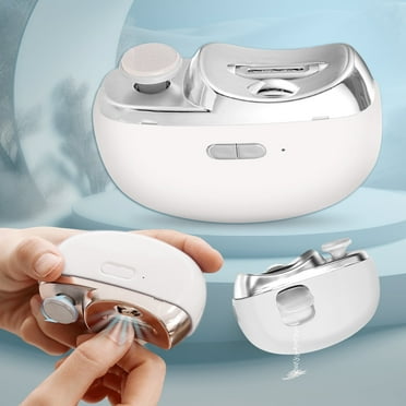 Aorsher 3 in 1 Electric Nail Clipper, 2 Speeds Automatic Nail Clippers with Led Light and USB Rechargeable Safety Fingernail Trimmer for Adults Seniors