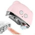 thumbnail image 1 of Aorsher 3-Speed Automatic Nail Clipper with LED Light and Nail Clipping Collector, Portable & Rechargeable Electric Nail Trimmer for Seniors and Adults, Pink, 1 of 9