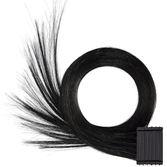 Aorsher 6D Hair Extensions 100% Real Human Hair 10Row 50g/pack No-Trace Hair Extensions 5 Bundles 14inch Jet Black