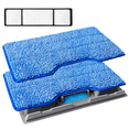 thumbnail image 1 of Aorsher Compatible with Shark Vacmop Replacement Pads for VM252 VM251 VM200 VM200C VM190 VM252C QM250 VM250 VC205 Vacuum Mop Pad, 2+1+1 Set, 1 of 8