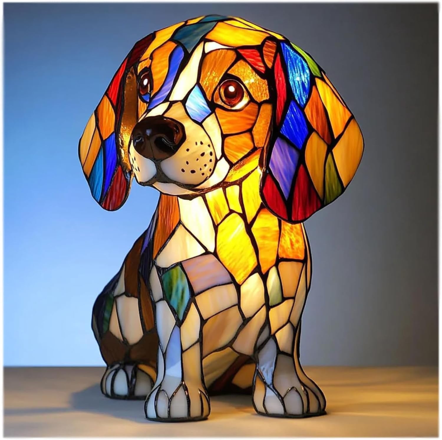 Aorsher Cute LED Night Light, Colorful Strange Animal Series Statue, Home Decor, Resin Ornament, Ideal Gifts for Christmas and Birthday