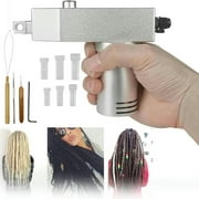 Aorsher Dread Lock Machine with 6 Braiding Heads, Electric Dreadlocks Machine for Hair, Instant Dreadlock Machine for Long Human and Synthetic Hair with Tool