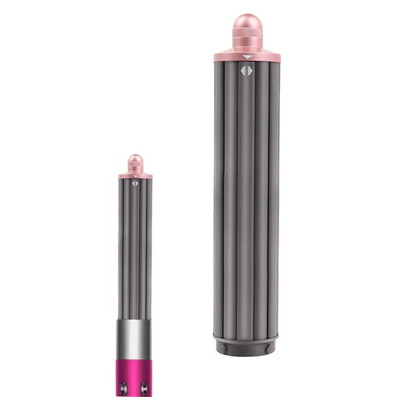 Aorsher Hair Curl Barrels Replacement Parts, 40mm/1.6inch Long Hair Curling Barrel Attachments for Airwrap HS01 HS05, Rose Gold