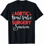 Aortic Heart Surgery Survivor Heart Disease Awareness Gift Unisex T-Shirt