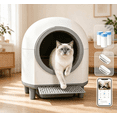 thumbnail image 1 of Smart Self-Cleaning Cat Litter Box with APP Control & Odor-Free Technology, Automatic Litter Box for Cats (Remote Monitoring) Cat Litter Box with Litter Control Pedal, 1 of 10