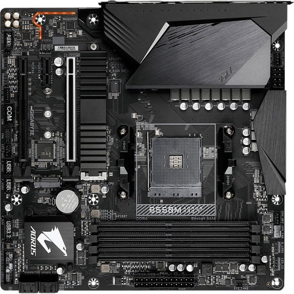 Aorus Ultra Durable B550M AORUS PRO-P Desktop Motherboard - AMD B550 Chipset - Socket AM4 - Micro ATX