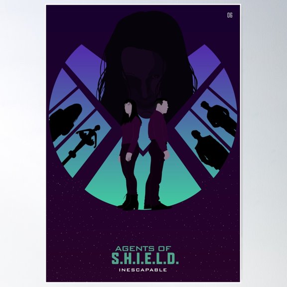 Aos 6X06: Inescapable Poster Wall Art, Modern Wall Decor For Living Room Bedroom, 16x24 UNFRAMED