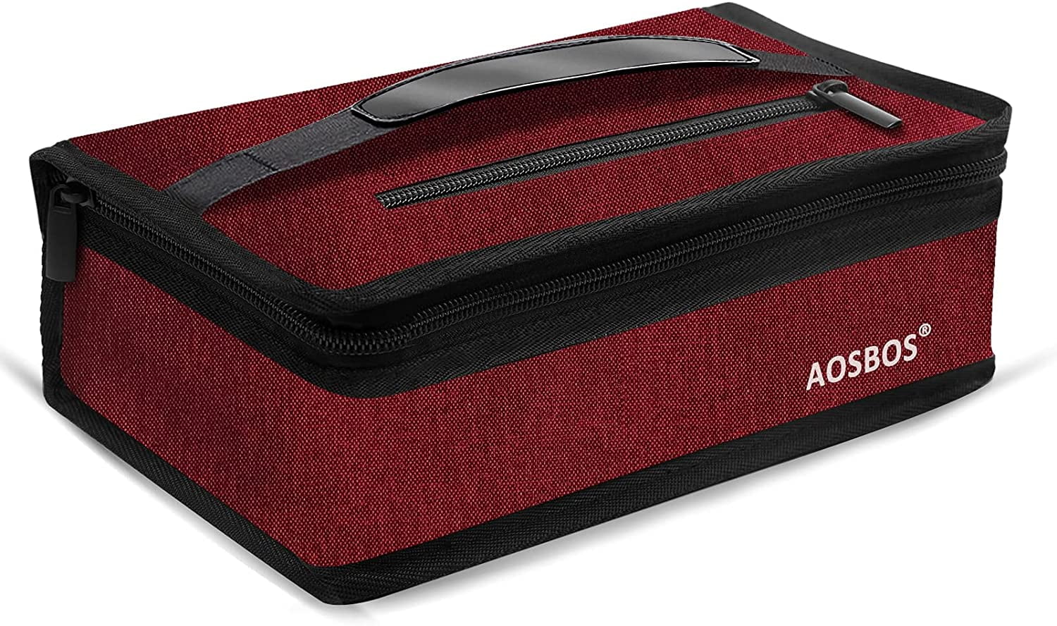 Aosbos Insulated Small Lunch Bag for Women Compact Reusable Lunch Box ...