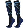 thumbnail image 1 of Aosijia (1 Pack) Sport Compression Socks for Men & Women 20-30 mmHg Knee High Closed Toe Circulation Support for Athletic, Travel, Nurse, Pregnant, S, 1 of 7