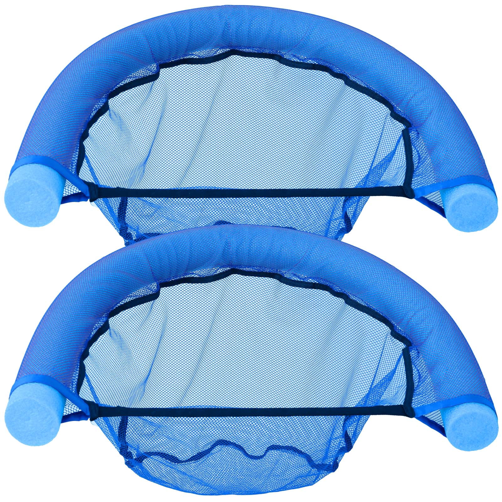 Aosijia 2 Pack Pool Noodle Floating Mesh Chair for Floating Pool Noodle Only Swimming Net Lounge Chair Seat Great for Water Relaxation Walmart Business Supplies
