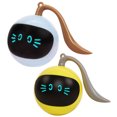 thumbnail image 1 of Aosijia 2 Pcs Smart Interactive Cat Toy Colorful LED Self Rotating Ball USB Rechargeable Cat Kitten Ball Toy, 1 of 9