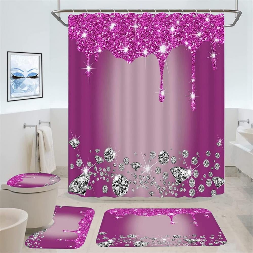 Bling 2024 shower curtain