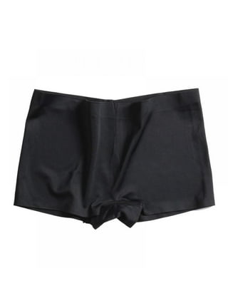Women's Seamless Boyshort Panties Nylon Spandex Underwear Stretch Boxer  Briefs Pack of 6