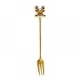 thumbnail image 1 of Aosijia Christmas Dessert Fork Spoon Stainless Steel Tableware Coffee Tea Utensil Forks Spoons for Christmas Party Table Decorations, 1 of 8
