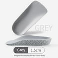 thumbnail image 1 of Aosijia Height Increase Insoles for Men Women Arch Support Breathable Shoe Insoles Heel Lift Inserts Insoles 0.6 Inch Taller Elevation Heel Cushion, 1 of 14