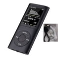 thumbnail image 1 of Aosijia MP3 Music Player HIFI MP3 Player Portable Digital LCD Screen Voice Recording FM Radio Recorder Player Card Reader E-Book Reader, 1 of 8
