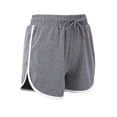 thumbnail image 1 of Aosijia S Women Summer Sports Shorts Gym Workout Waistband Drawstring Dance Elastic Shorts Running Shorts Casual Pants with Side Stripes, 1 of 12