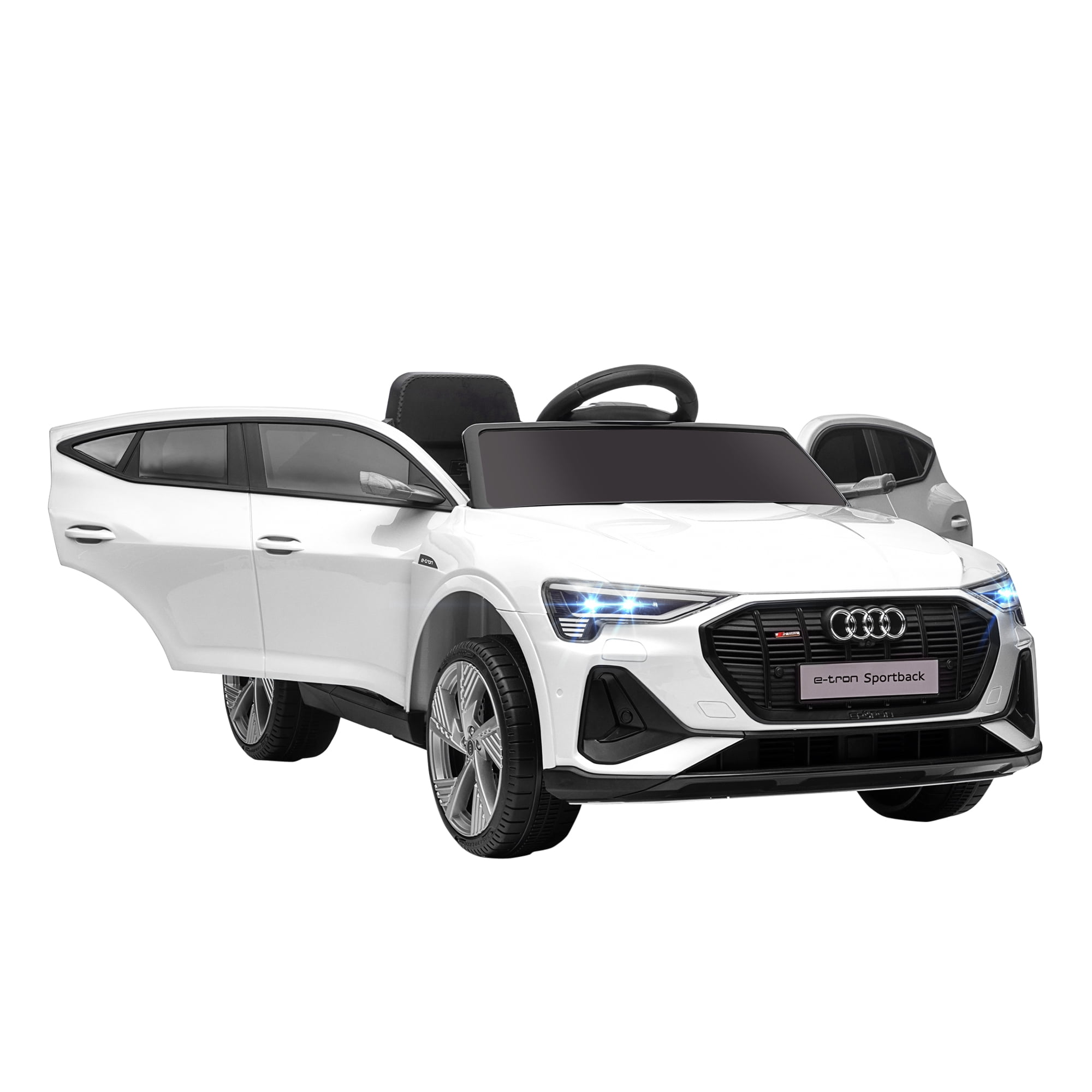 White 12V Audi E-tron Sportback Ride-On Truck