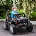 Aosom 12V Kids Ride on Car with Remote Control, BatteryOperated Ride