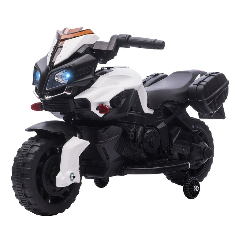 Aosom 6V Electric Motorcycle for Kids Dirt Bike Battery Powered