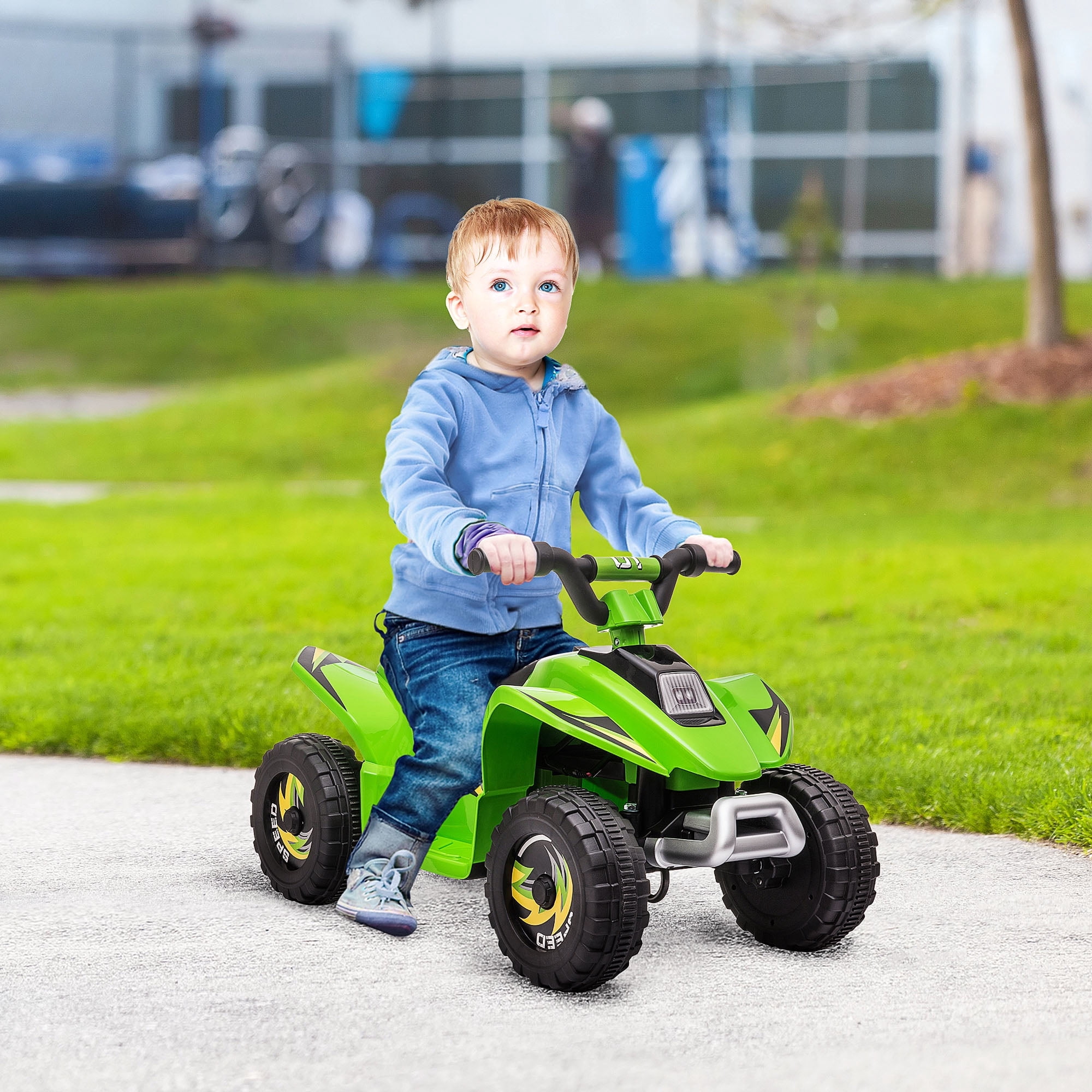 Aosom Powered Ride-Ons for Kindergarten Outdoor Play - Walmart Business ...