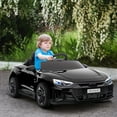 thumbnail image 1 of Aosom Kids Ride on Car with Remote Control, 12V 3.1 MPH Electric Car for Kids, Battery Powered Ride-on Toy for 37-60 Months Boys and Girls, Black, 1 of 9