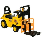 Aosom Sit and Scoot Ride-on Toy with Forklift Operation,  for 3-4 Years Old