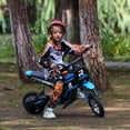 thumbnail image 1 of Aosom RZ56 350W Electric Powered Mini Bike, Multicolor, 1 of 10
