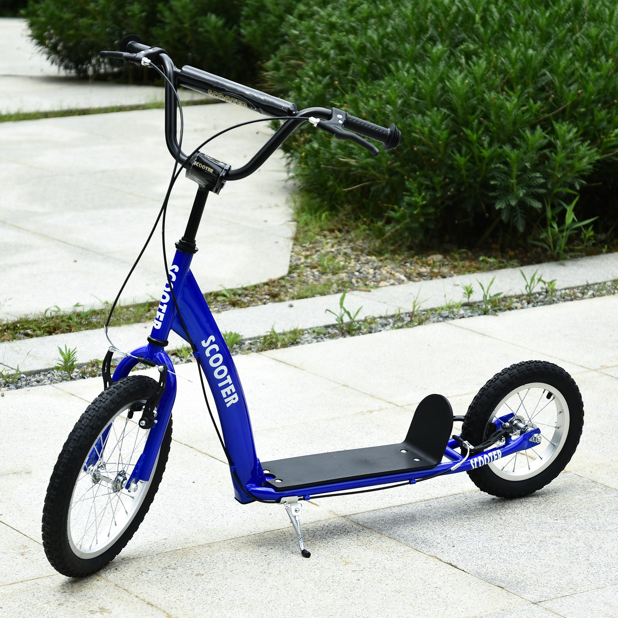 Trottinette Goplus Youth – 12 Pouces, Bleue, Pour Enfants 8+ (boîte Ouverte)